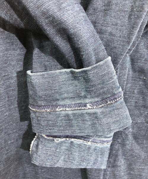 45R（フォーティファイブ・アール）45R (フォーティファイブ・アール) でこぼこ天竺のヨットマンドレス インディゴの古着・服飾アイテム