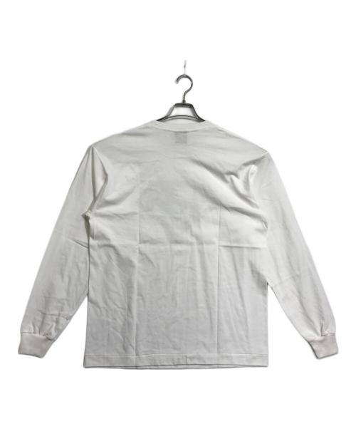 A BATHING APE（ア ベイシング エイプ）A BATHING APE (ア ベイシング エイプ) スーパーマンロゴプリントTシャツ ホワイト サイズ:XLの古着・服飾アイテム