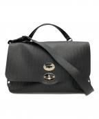 zanellatoザネラート）の古着「2WAYショルダーバッグ」｜ブラック