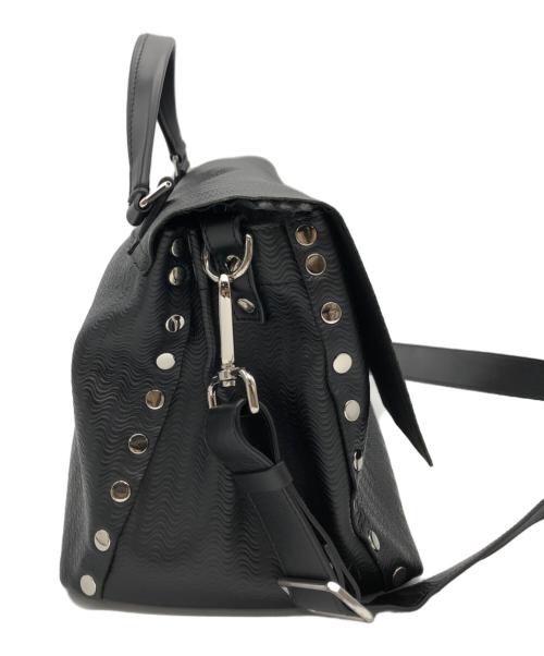 zanellato（ザネラート）ZANELLATO (ザネラート) 2WAYショルダーバッグ ブラックの古着・服飾アイテム