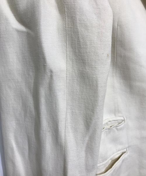 HERMES（エルメス）HERMES (エルメス) テーラードジャケット アイボリー サイズ:52の古着・服飾アイテム
