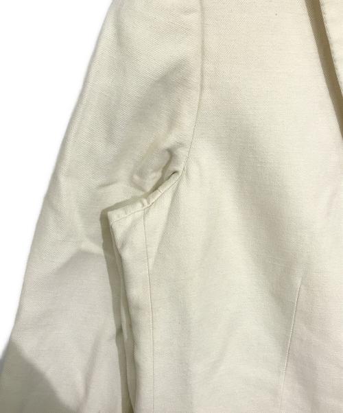 HERMES（エルメス）HERMES (エルメス) テーラードジャケット アイボリー サイズ:52の古着・服飾アイテム