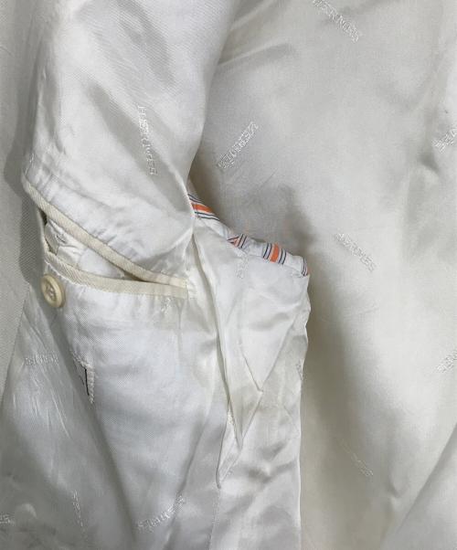 HERMES（エルメス）HERMES (エルメス) テーラードジャケット アイボリー サイズ:52の古着・服飾アイテム