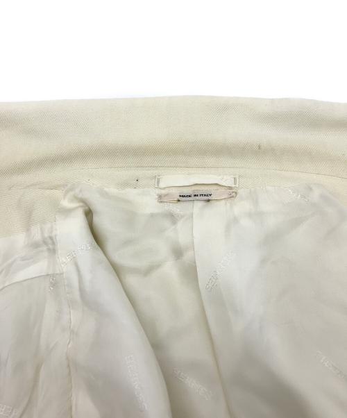 HERMES（エルメス）HERMES (エルメス) テーラードジャケット アイボリー サイズ:52の古着・服飾アイテム