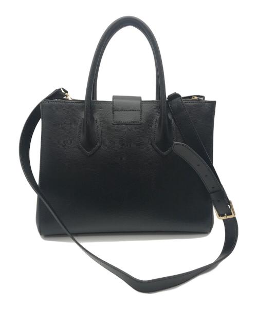 FURLA（フルラ）FURLA (フルラ) メトロポリス2WAYトートバッグ ブラックの古着・服飾アイテム