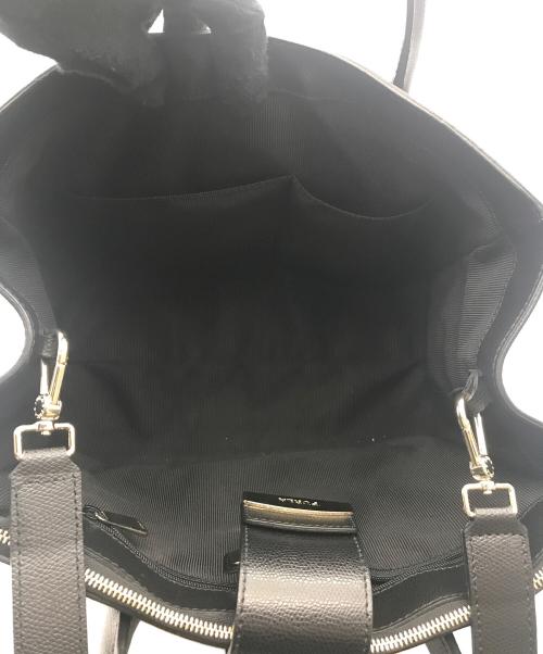 FURLA（フルラ）FURLA (フルラ) メトロポリス2WAYトートバッグ ブラックの古着・服飾アイテム