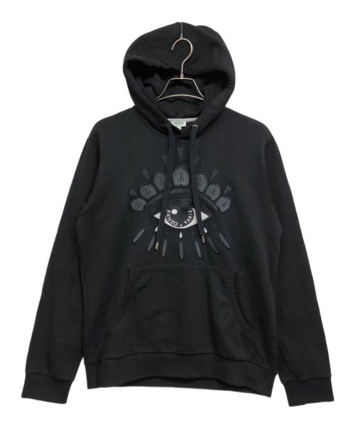 KENZO（ケンゾー）KENZO (ケンゾー) 18AW Eye Hoodie ブラック サイズ:Mの古着・服飾アイテム