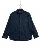 nonnativeノンネイティブ）の古着「ヘビーウェイトシャツ」｜ネイビー