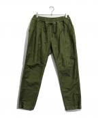hoboホボ）の古着「ARTISAN EASY PANTS」｜グリーン