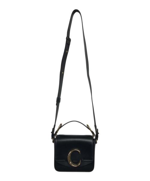 Chloe（クロエ）Chloe (クロエ) CHLOE C MINI BAG ブラックの古着・服飾アイテム
