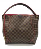 LOUIS VUITTONルイ ヴィトン）の古着「カイサ ホーボー」｜ブラウン×レッド