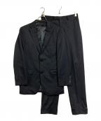 BURBERRY BLACK LABELバーバリーブラックレーベル）の古着「セットアップスーツ」｜ブラック