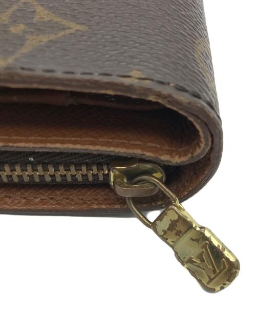 LOUIS VUITTON（ルイ ヴィトン）LOUIS VUITTON (ルイ ヴィトン) コンパクトジップウォレット ブラウンの古着・服飾アイテム