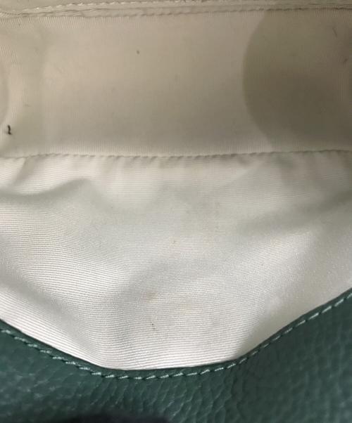 MARC JACOBS（マークジェイコブズ）MARC JACOBS (マーク ジェイコブス) The Mini Cushion Bag グリーンの古着・服飾アイテム