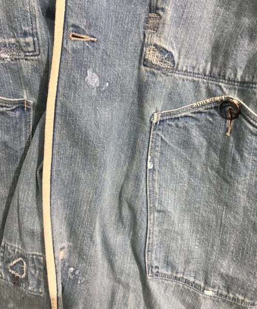 KAPITAL（キャピタル）KAPITAL (キャピタル) パイピングデニムコート ブルー サイズ:2の古着・服飾アイテム