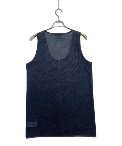 EA7（イーエーセブン）EA7 (イーエーセブン) メッシュタンクトップ ネイビー サイズ:Mの古着・服飾アイテム