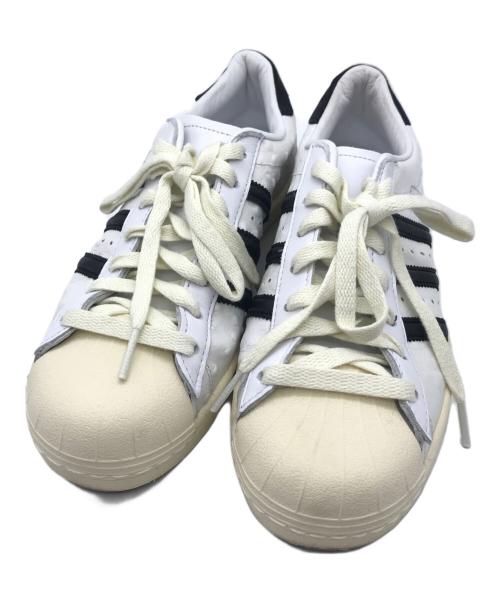 adidas（アディダス）adidas (アディダス) SUPERSTAR VINTAGE “White/Black”（スパースター　ヴィンテージ　） ホワイト×ブラック サイズ:23.5の古着・服飾アイテム