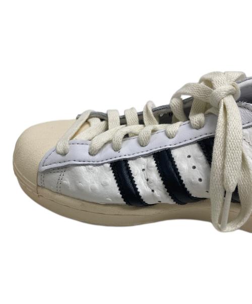 adidas（アディダス）adidas (アディダス) SUPERSTAR VINTAGE “White/Black”（スパースター　ヴィンテージ　） ホワイト×ブラック サイズ:23.5の古着・服飾アイテム