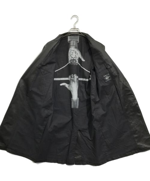 ART COMES FIRST（アートカムズファースト）ART COMES FIRST (アートカムズファースト) コーティングチェックコート ブラック サイズ:36Rの古着・服飾アイテム