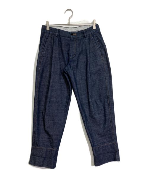 ART COMES FIRST（アートカムズファースト）ART COMES FIRST (アートカムズファースト) ツータックデニムパンツ インディゴ サイズ:なし(実寸サイズをご確認ください)の古着・服飾アイテム