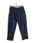 ART COMES FIRST（アートカムズファースト）の古着「ツータックデニムパンツ」｜インディゴ