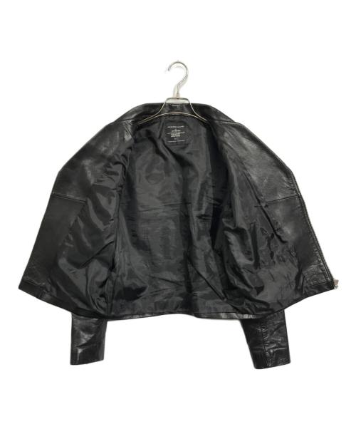ART COMES FIRST（アートカムズファースト）ART COMES FIRST (アートカムズファースト) バックプリントライダースジャケット ブラック サイズ:なしの古着・服飾アイテム