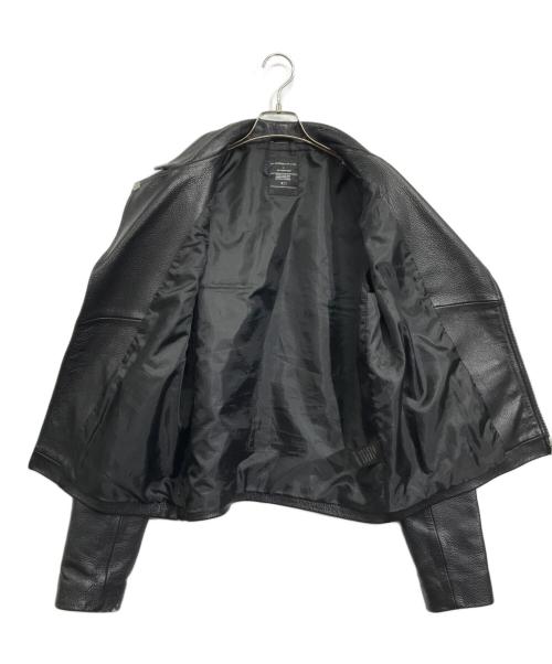 ART COMES FIRST（アートカムズファースト）ART COMES FIRST (アートカムズファースト) レザーライダースジャケット ブラック サイズ:Lの古着・服飾アイテム