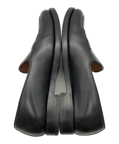 Jalan Sriwijaya（ジャランスリウァヤ）Jalan Sriwijaya (ジャランスリウァヤ) レザ-スリッポン ブラック サイズ:25の古着・服飾アイテム