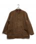 comolil（コモリ）の古着「ヘンプダック スタンドカラージャケット」｜ブラウン