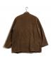 comolil (コモリ) ヘンプダック スタンドカラージャケット ブラウン サイズ:2：65000円