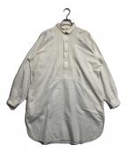 45rpm45アールピーエム）の古着「シャツワンピース」｜ホワイト