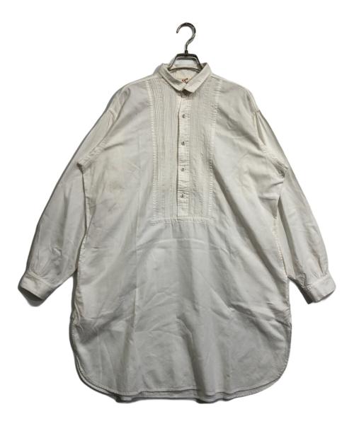 45rpm（45アールピーエム）45rpm (45アールピーエム) シャツワンピース ホワイト サイズ:2の古着・服飾アイテム