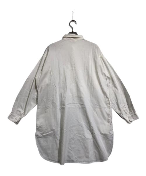 45rpm（45アールピーエム）45rpm (45アールピーエム) シャツワンピース ホワイト サイズ:2の古着・服飾アイテム