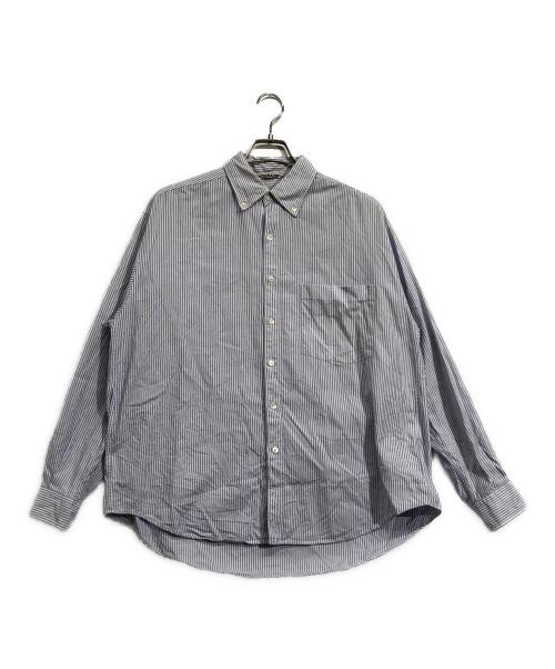 AURALEE（オーラリー）AURALEE (オーラリー) FINX SHUTTLE OX BD SHIRTS ブルー サイズ:4の古着・服飾アイテム