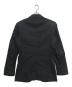 YOHJI YAMAMOTO (ヨウジヤマモト) カモフラージュ柄テーラードジャケット ブラック サイズ:S：15000円