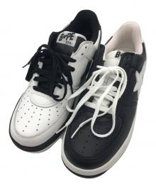 A BATHING APE×NEIGHBORHOOD（ア ベイシング エイプ×ネイバーフッド）の古着「DS BAPESTA OG」｜ホワイト