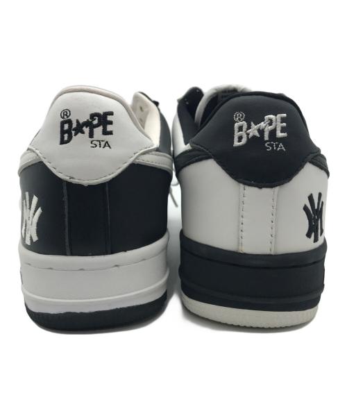 A BATHING APE（ア ベイシング エイプ）A BATHING APE (ア ベイシング エイプ) NEIGHBORHOOD (ネイバーフッド) DS BAPESTA OG ホワイト サイズ:28の古着・服飾アイテム