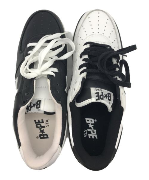 A BATHING APE（ア ベイシング エイプ）A BATHING APE (ア ベイシング エイプ) NEIGHBORHOOD (ネイバーフッド) DS BAPESTA OG ホワイト サイズ:28の古着・服飾アイテム