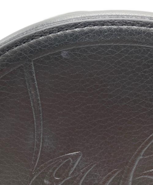 Christian Louboutin（クリスチャン・ルブタン）Christian Louboutin (クリスチャン・ルブタン) ドローストリング バケットバッグ ブラックの古着・服飾アイテム