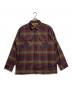 PENDLETON（ペンドルトン）の古着「オープンカラーシャツ」｜ブラウン×レッド