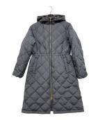 TAION×UNFILOタイオン×アンフィーロ）の古着「キルティングダウンコート」｜グレー
