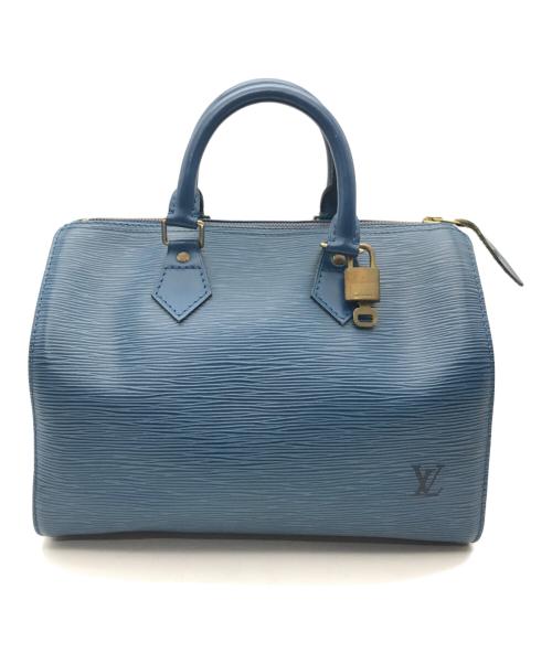 LOUIS VUITTON（ルイ ヴィトン）LOUIS VUITTON (ルイ ヴィトン) ハンドバッグ ブルーの古着・服飾アイテム