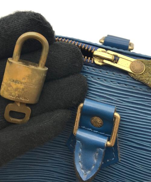 LOUIS VUITTON（ルイ ヴィトン）LOUIS VUITTON (ルイ ヴィトン) ハンドバッグ ブルーの古着・服飾アイテム