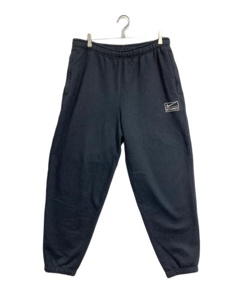 NIKE（ナイキ）NIKE (ナイキ) stussy (ステューシー) STONE WASHED FLEECE PANT ブラック サイズ:Mの古着・服飾アイテム