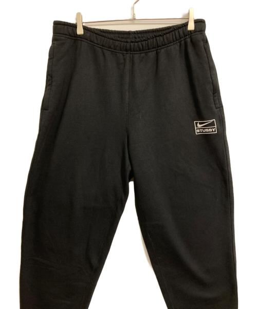 NIKE（ナイキ）NIKE (ナイキ) stussy (ステューシー) STONE WASHED FLEECE PANT ブラック サイズ:Mの古着・服飾アイテム