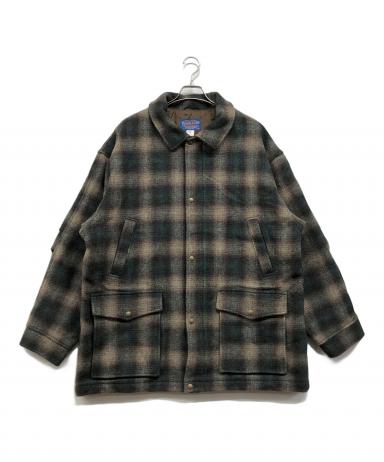 578 PENDLETON リバーシブルコート　オンブレ　L〜XLサイズ相当 578 PENDLETON リバーシブルコート オンブレ L〜XLサイズ相当