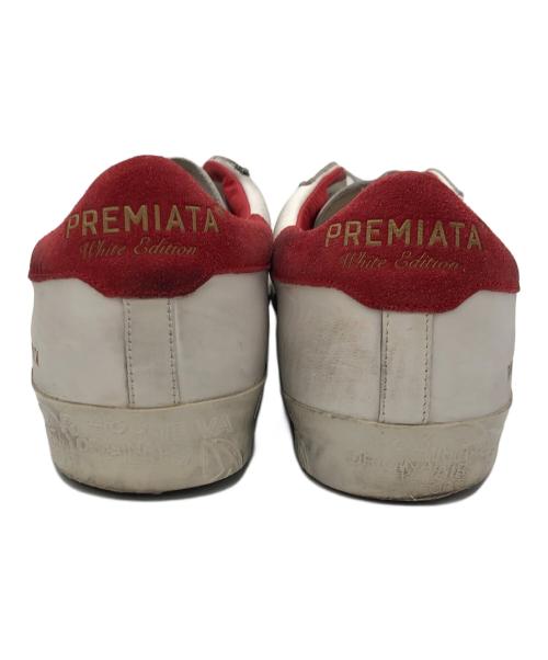 PREMIATA（プレミアータ）PREMIATA (プレミアータ) ローカットスニーカー ホワイト サイズ:43の古着・服飾アイテム