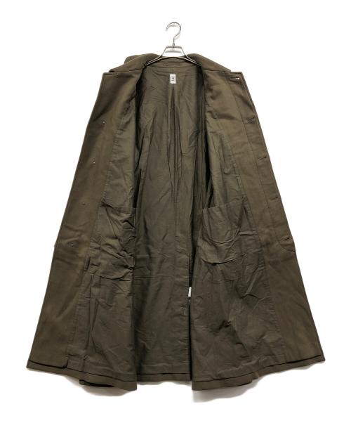 LE（エルイー）LE (エルイー) WOOL Balcollar Coat カーキ サイズ:3の古着・服飾アイテム