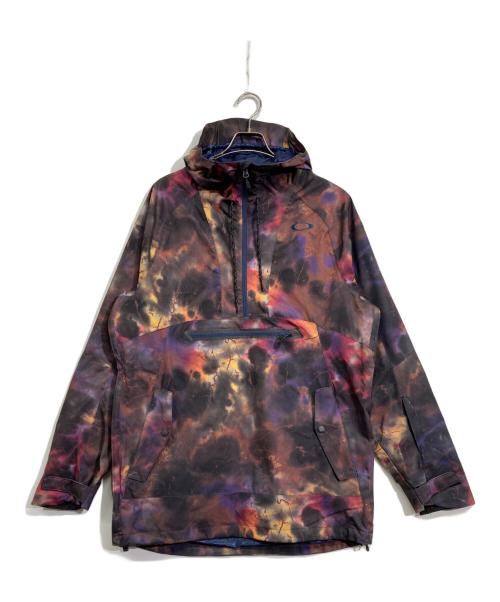 OAKLEY（オークリー）OAKLEY (オークリー) アノラックパーカー パープル×ブラック サイズ:Mの古着・服飾アイテム