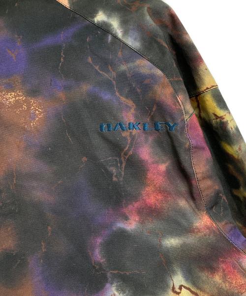 OAKLEY（オークリー）OAKLEY (オークリー) アノラックパーカー パープル×ブラック サイズ:Mの古着・服飾アイテム